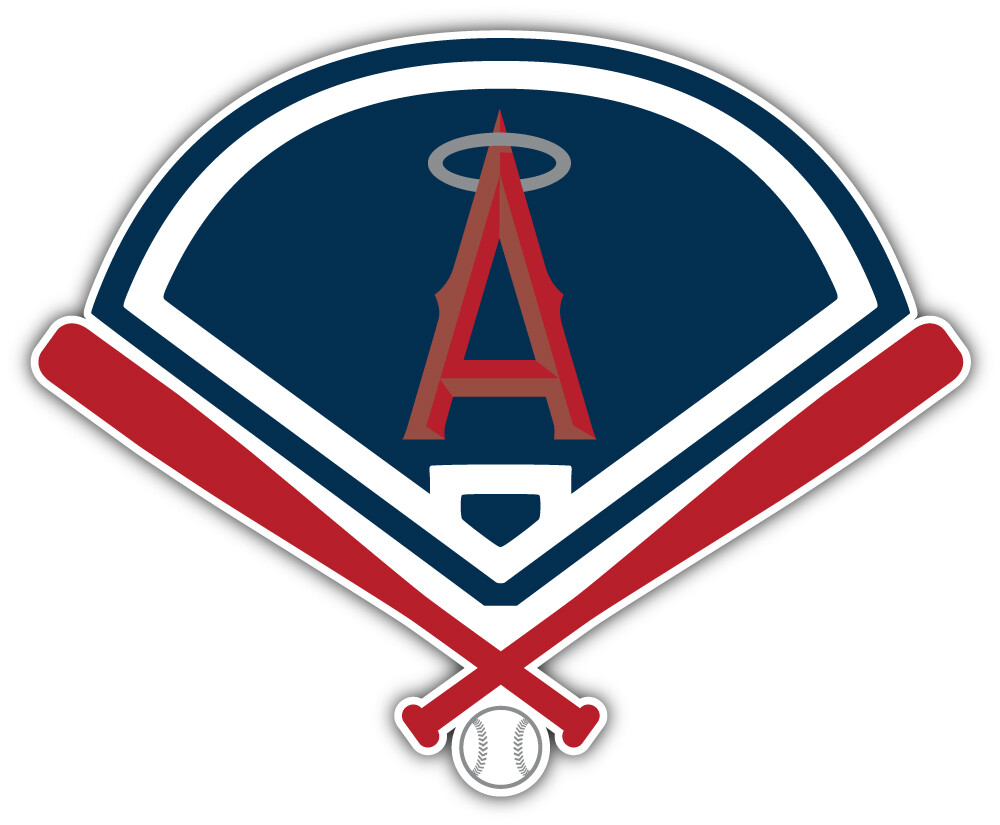Los Angeles Angels MLB Baseball Sport Logo Car Bumper Sticker Decal "SIZES"