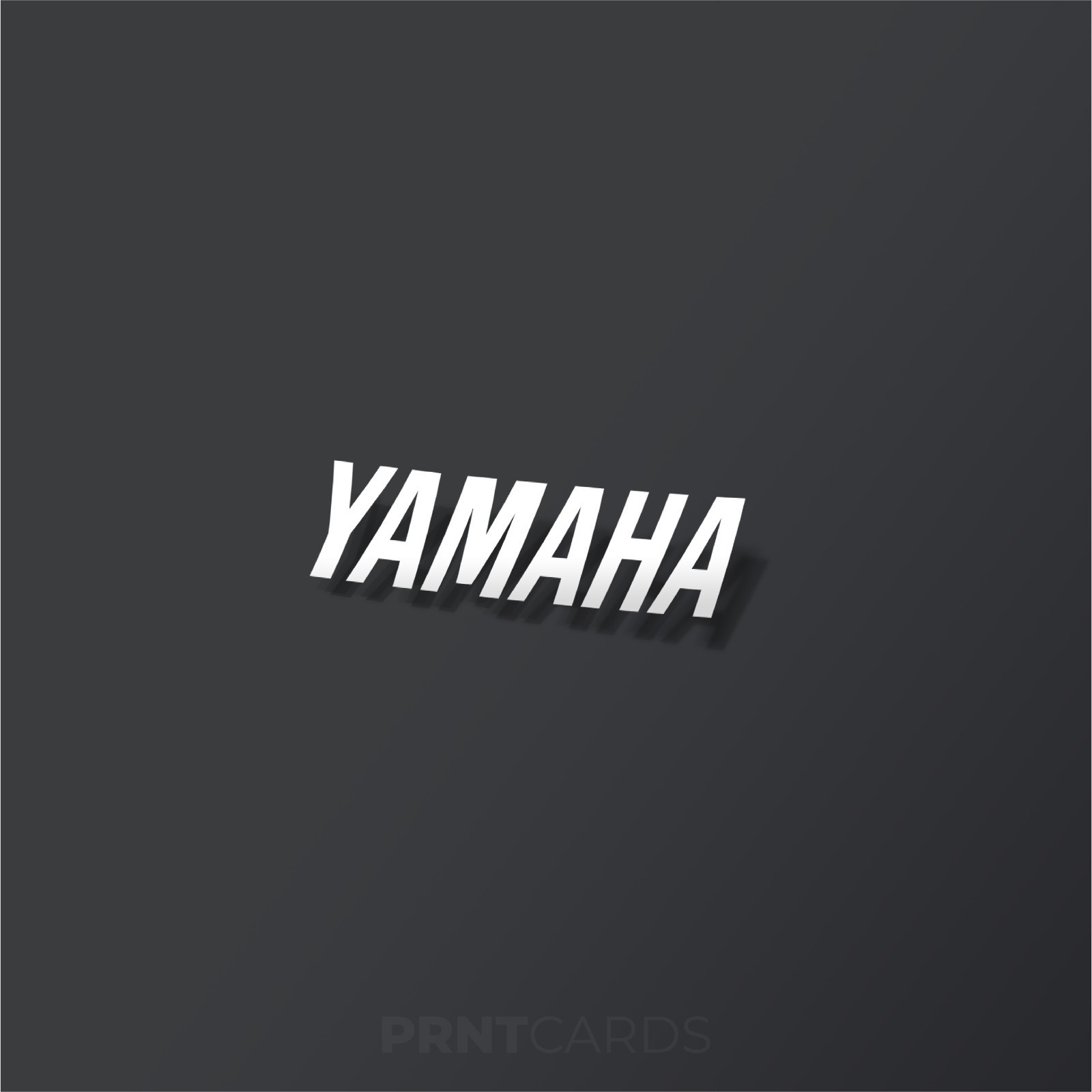 Logo Yamaha Vinyl Decal Sticker | Motorcycle Car Window ATV | xColors & Sizes