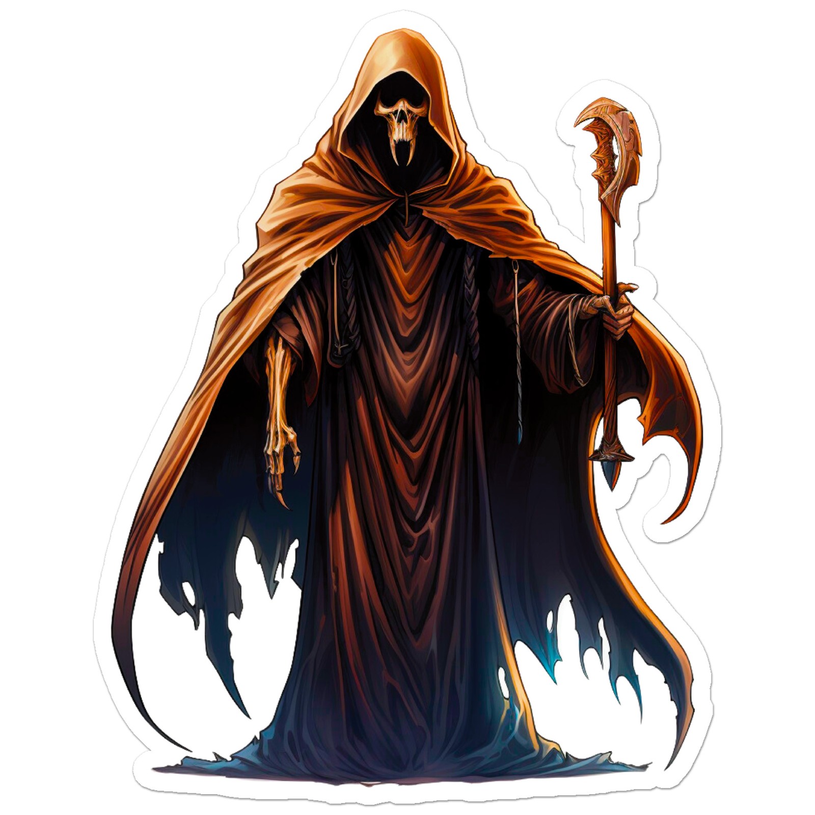 Death Grim Reaper – Vinyl Decal Sticker – Car Window Laptop – ebn11409