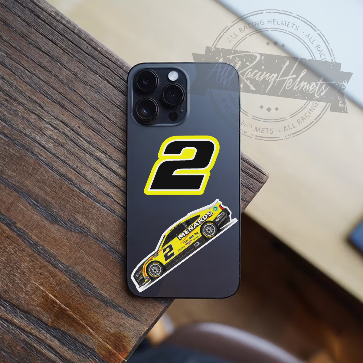 Austin Cindric #2 Ford Nascar A4 Printed Vinyl Decal Sticker High Quality Kit