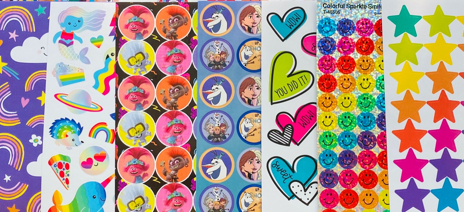 349+ STICKER LOT STITCH GARFIELD SPIDERMAN KUNG FU PANDA HELLO KITTY WEDNESDAY +