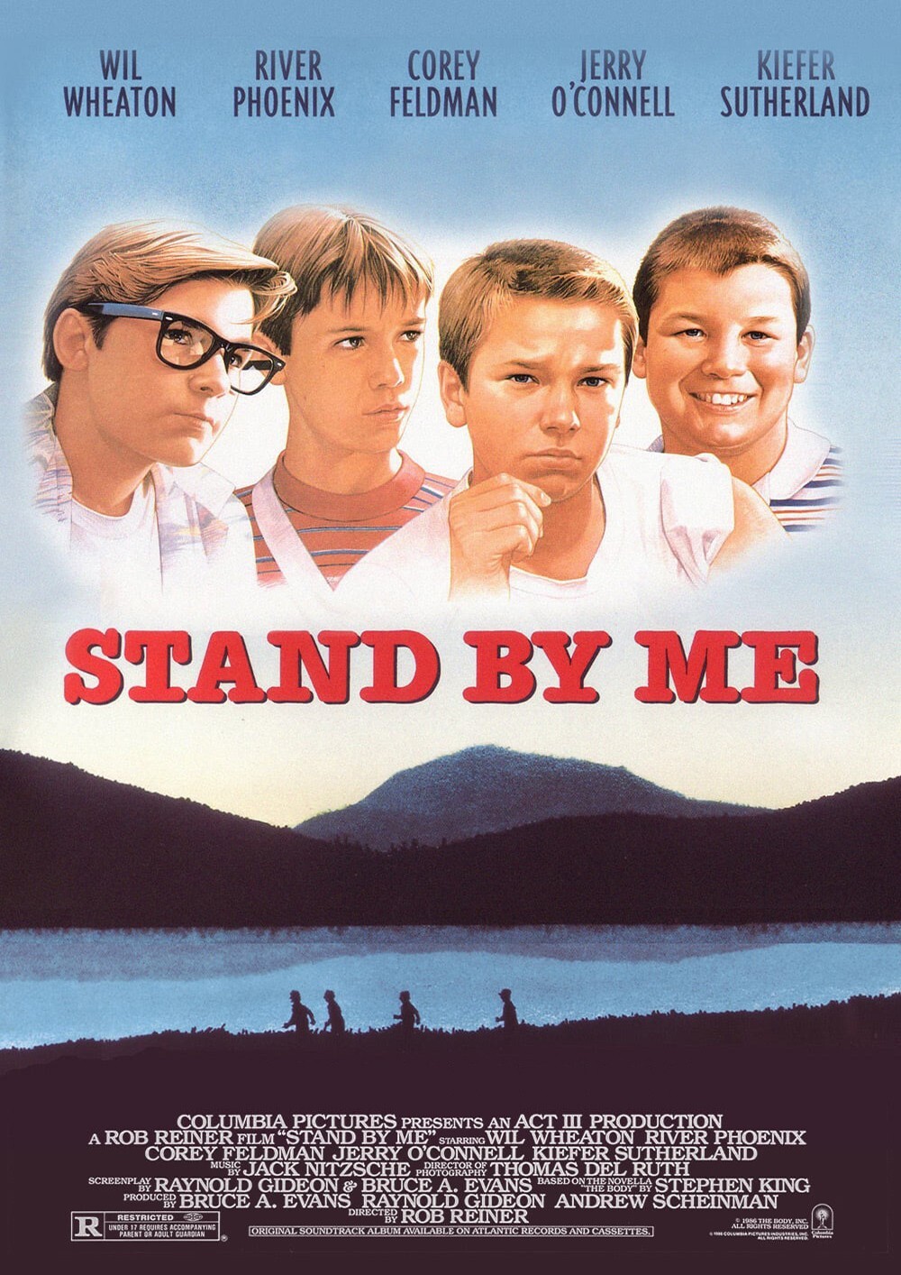 Stand By Me Original Poster Movie 1986