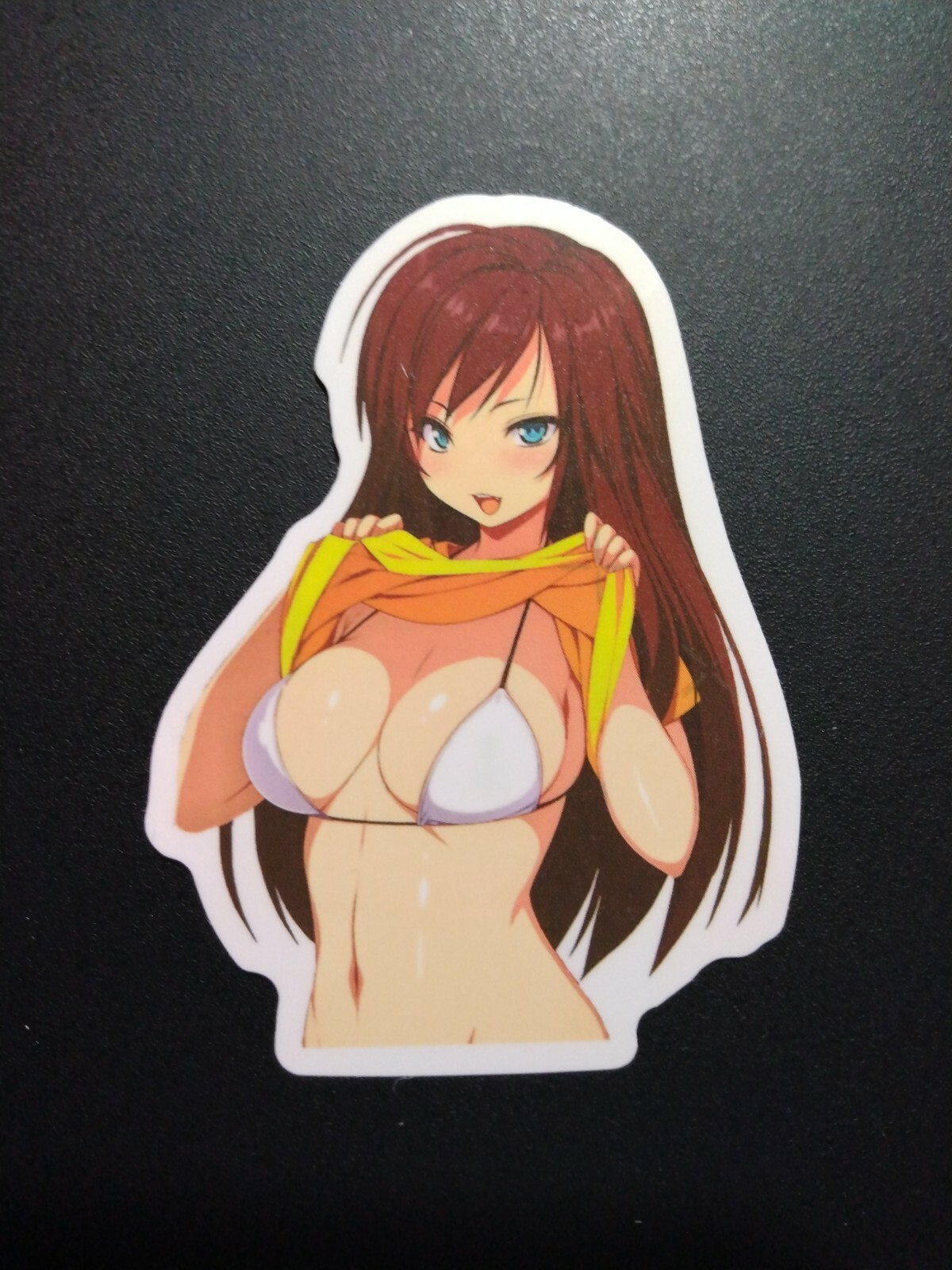 Anime Waifu Vinyl For Laptop, Phone, or Decal ~(2"X2.5")