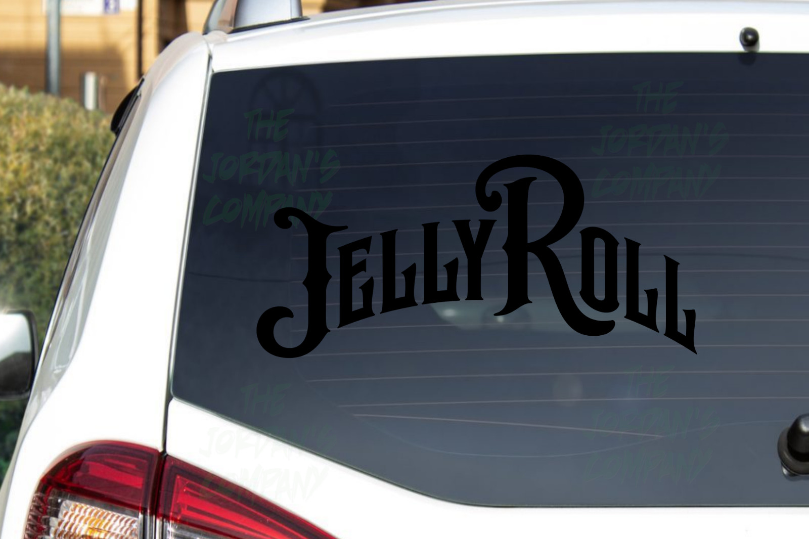 Jelly Roll v2 – CNC cut Decal Vinyl Sticker -Pic from multi colors! O651