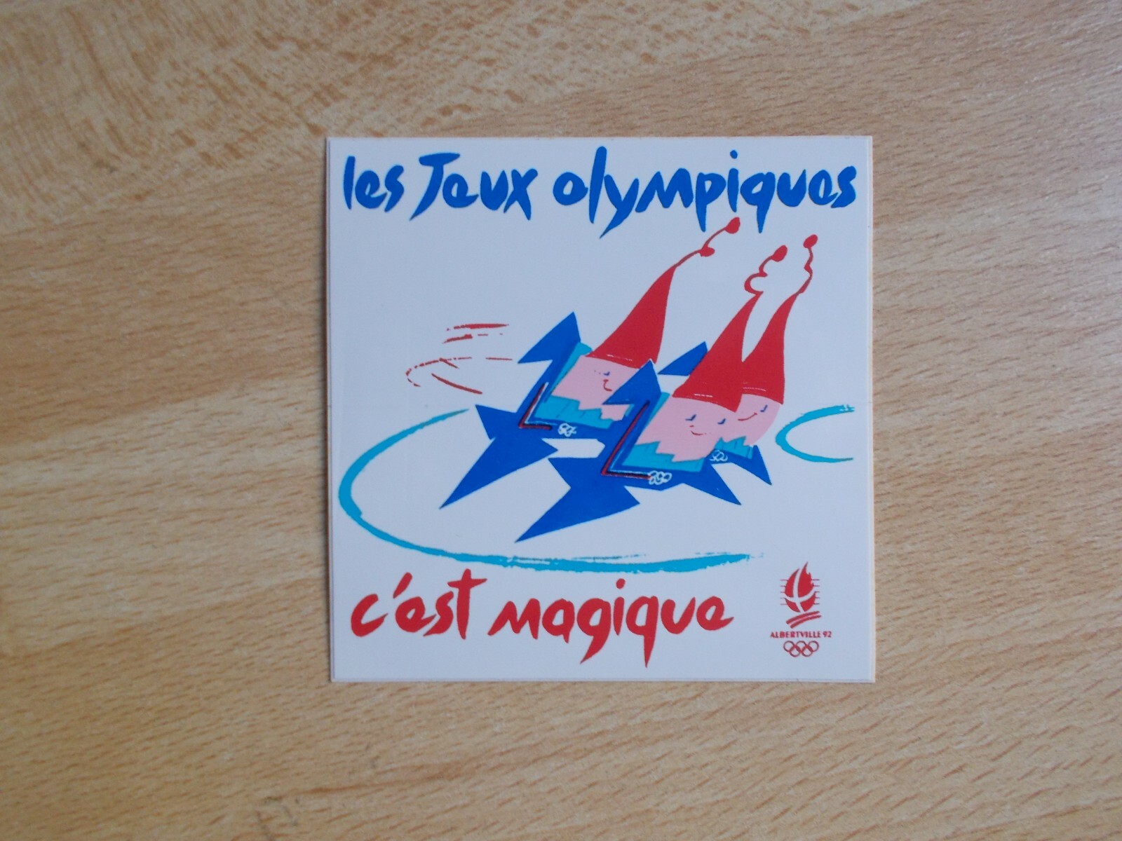 Sticker All Games Olympics C'Est Magic – Albertville 92