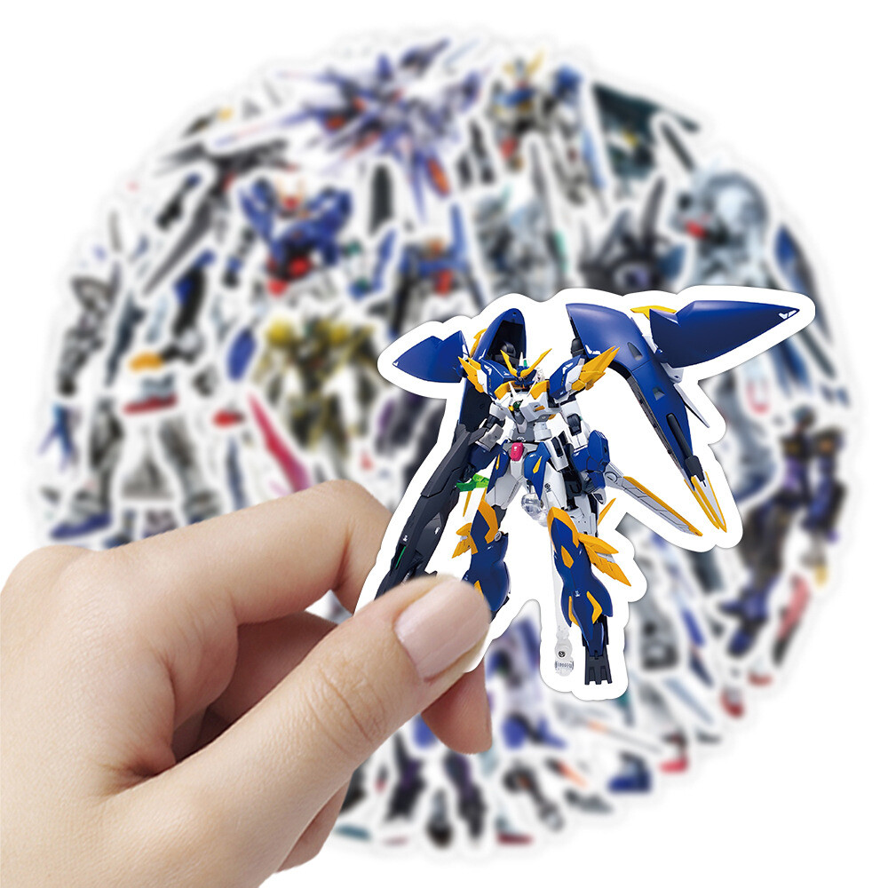 110Pcs Mecha warrior Sticker for Adults Teens Girls Scrapbooking Water Bottles