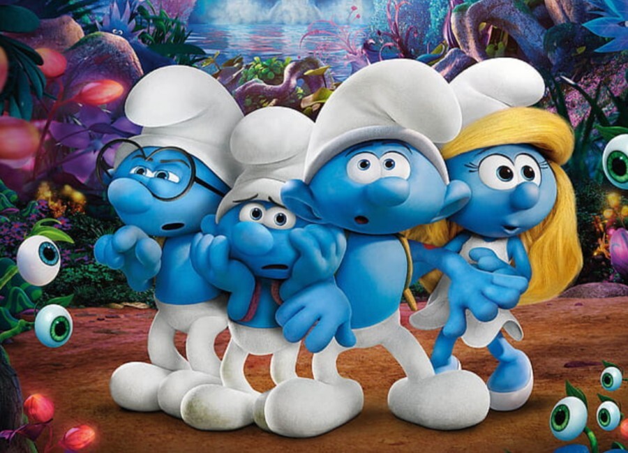 Smurfs 3.5 Inch Vinyl Sticker Decal UV & Waterproof indoor/outdoor