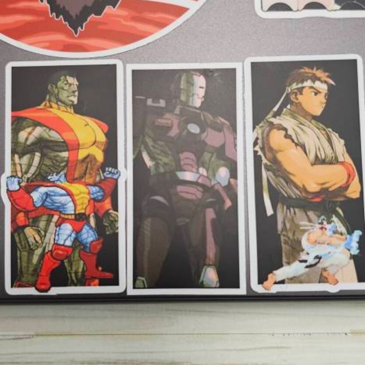 Marvel Vs Capcom Vinyl Waterproof Stickers FULL ROSTER