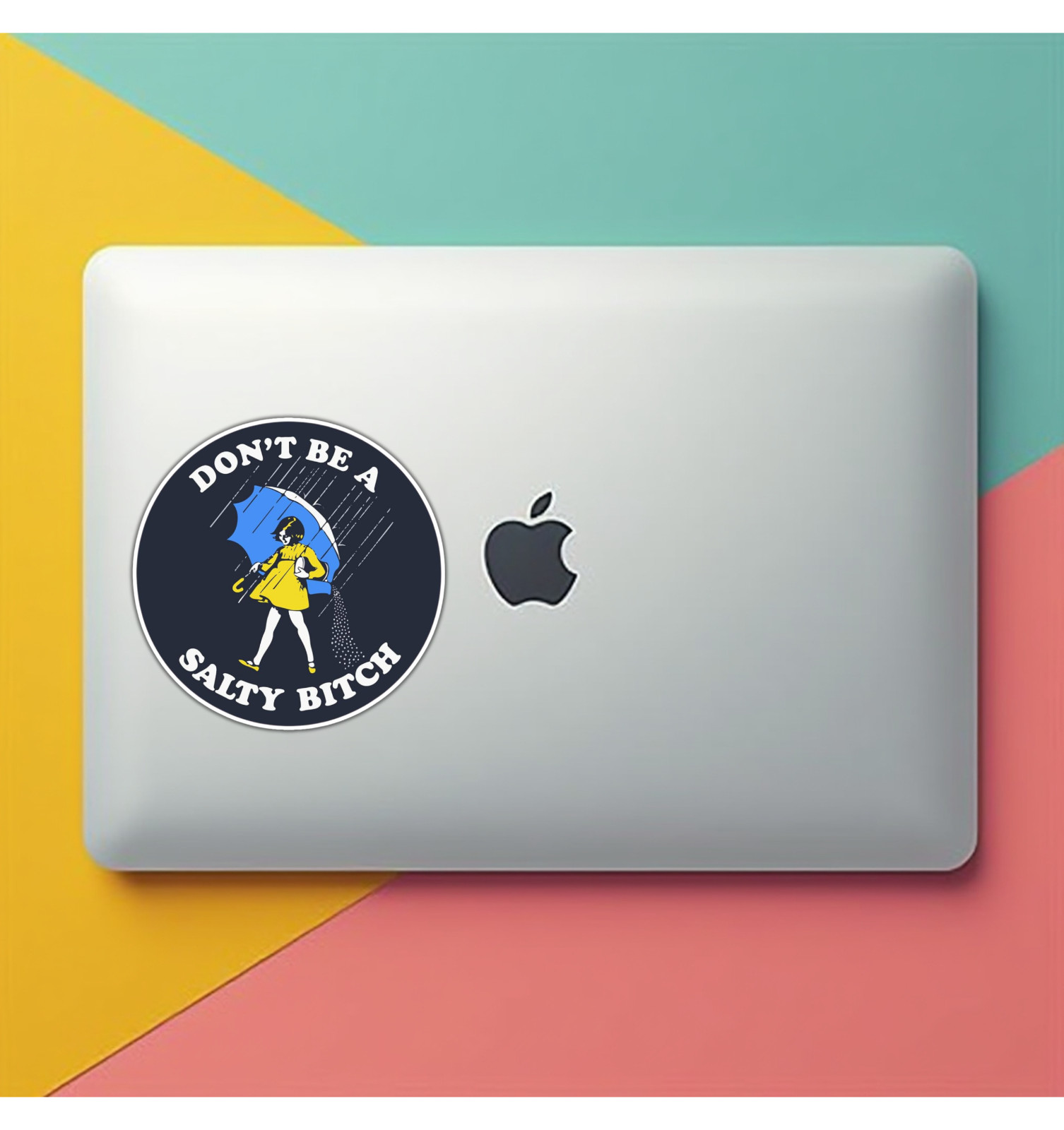 Don’t Be A Salty Bitch Fridge Magnet or Laptop Sticker