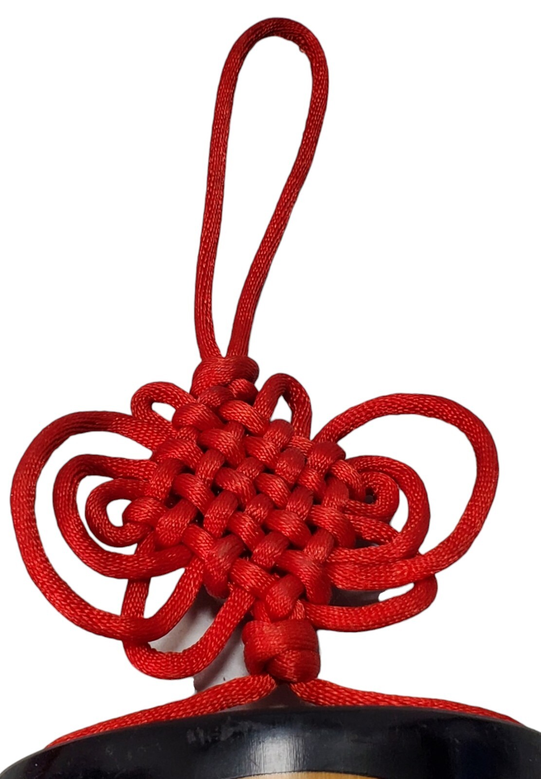 Pair Of Wood Plaque Chinese Writing Knot Tassels Feng Shui Home Wall Decor Art