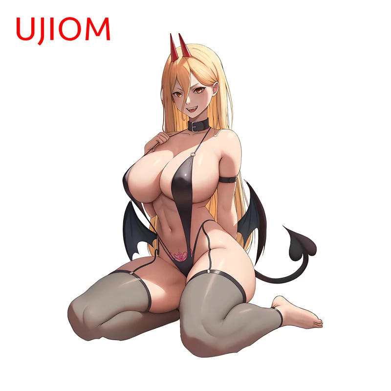 UJIOM Power Hentai Bikini Wall Sticker Decal Suitable For Refrigerator Decor