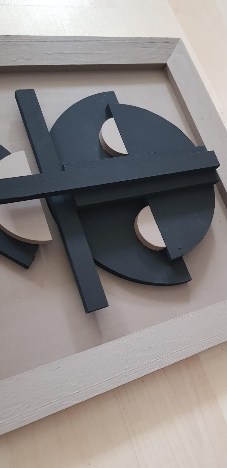 Geometric wooden wall art.3d wall art, Wooden triangles, house design