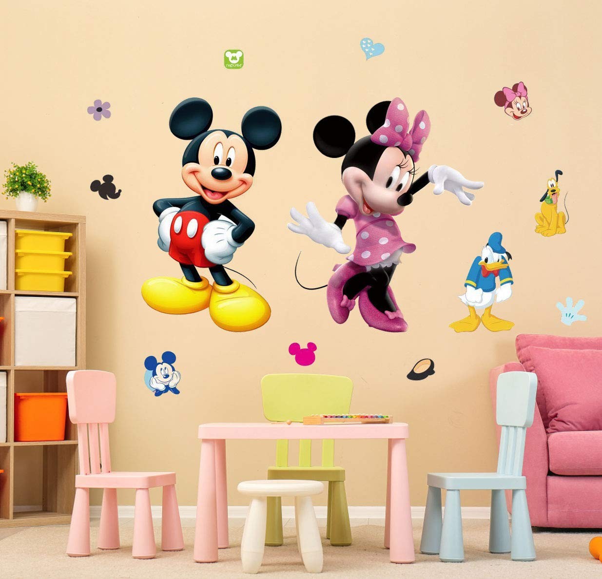 – Wall Decal Room Sticker Cartoon Mural Decor Home