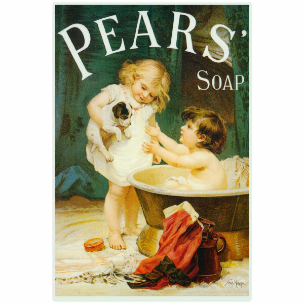 Pears Soap Bath Vintage Advertisement Wall Decal