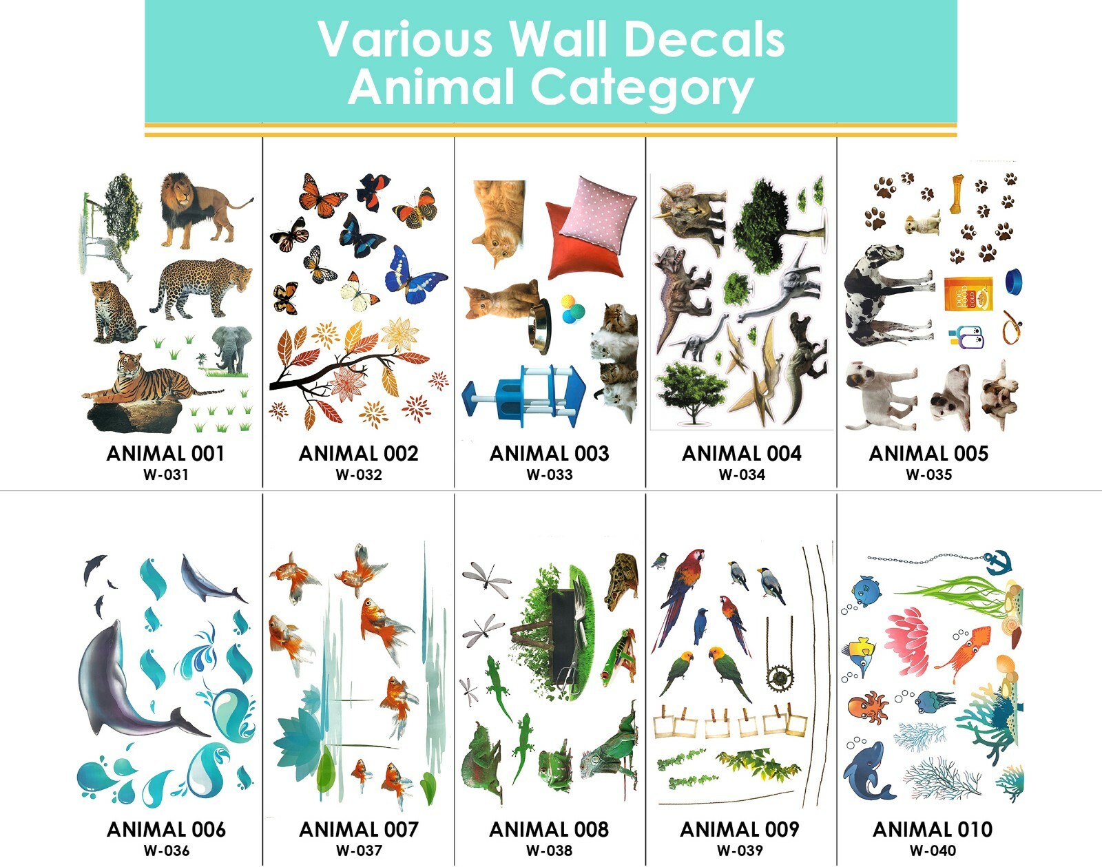 Easy Peel and Stick DIY Wall Decal Adhesive Sticker for Home, Office, Workplace
