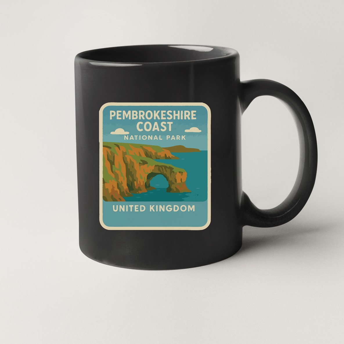 Pembrokeshire Coast United Kingdom National Park Sticker Decal Vinyl Die-Cut