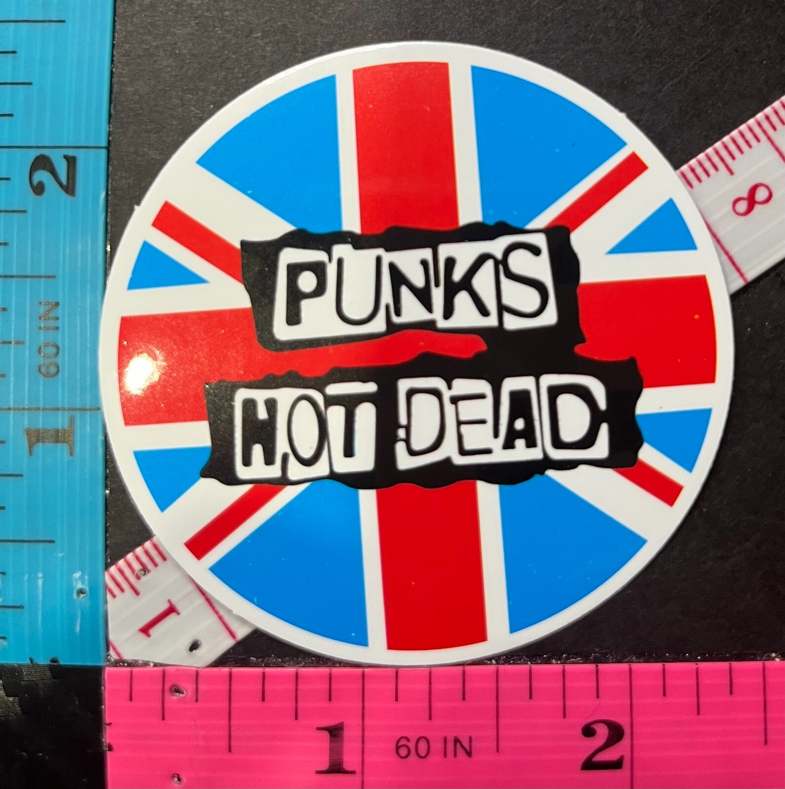 Punks Not Dead – UK Logo Band – Sticker Bomb Vinyl Decal EMO Rage