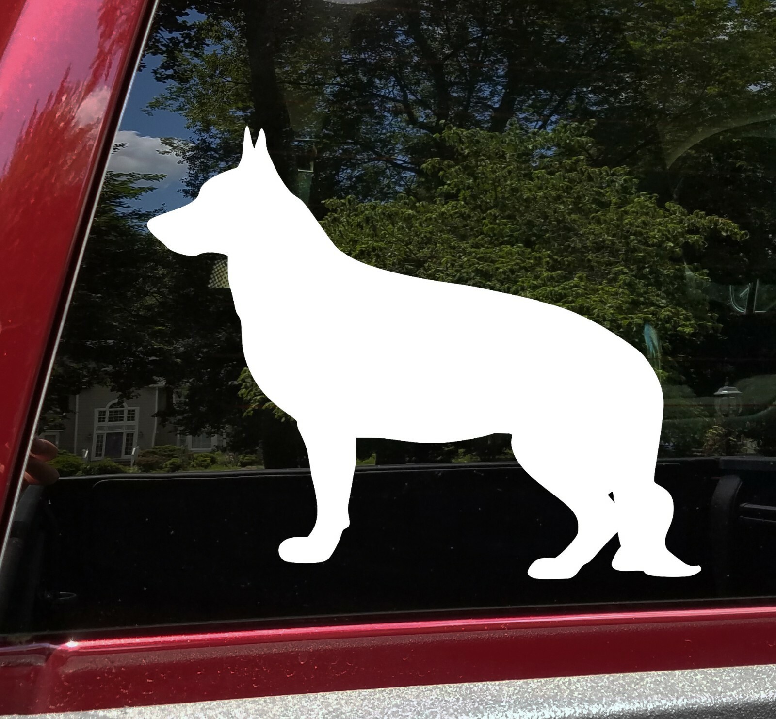 GERMAN SHEPHERD Vinyl Decal – V2 GSD K-9 K9 Police Dog Puppy 0 Die Cut Sticker