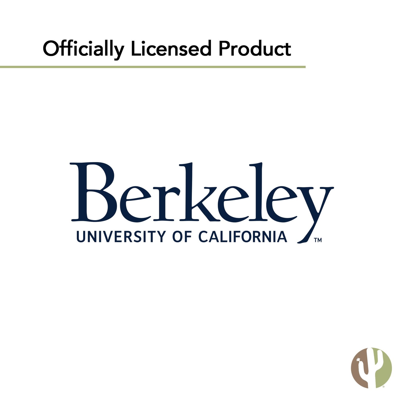 Desert Cactus University of California Berkeley 8.5 inches x 11 inches, White