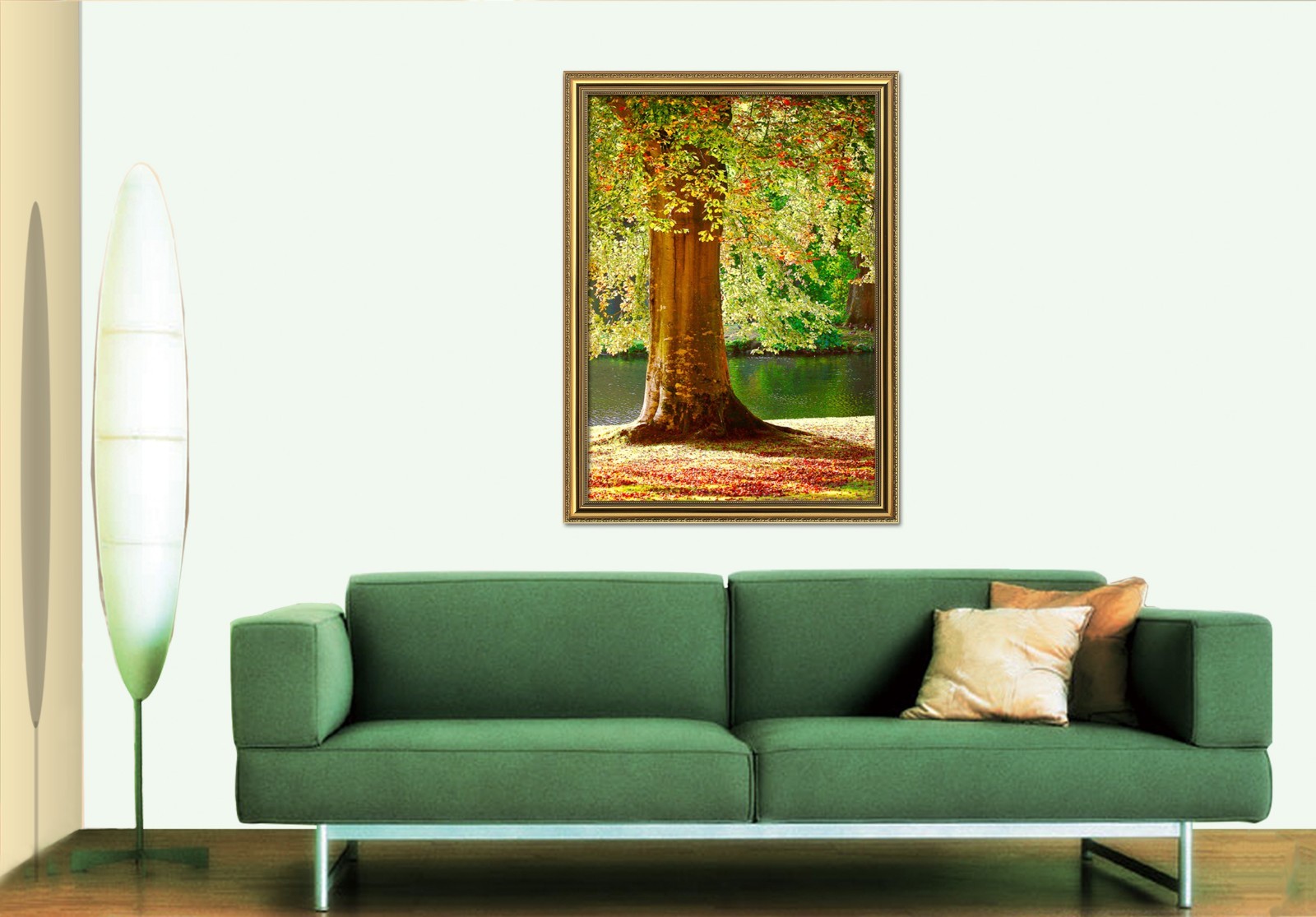 3D Tree Landscape 687 Fake Framed Poster Home Decor Print Painting Unique Art