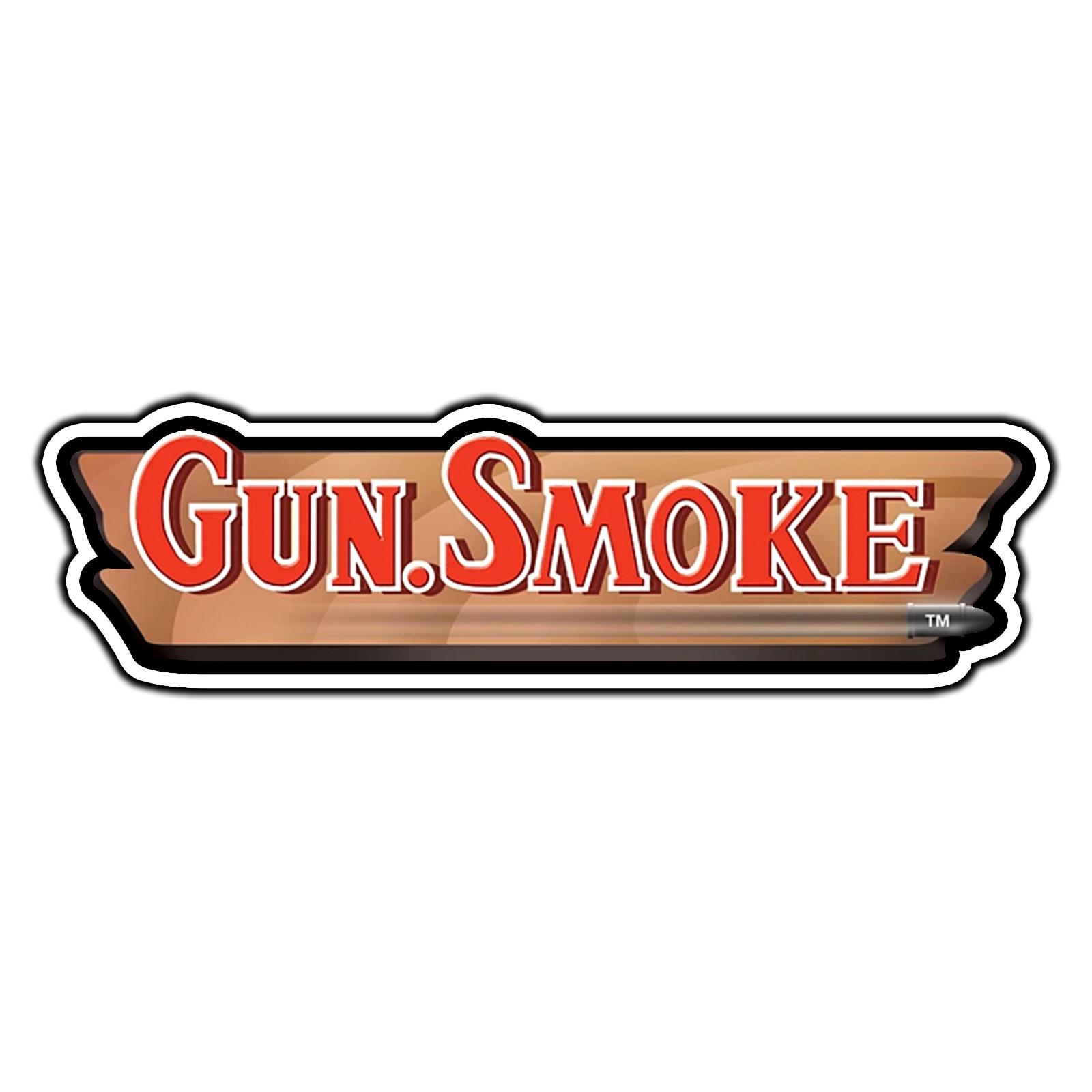 #3194 Gun.Smoke Arcade Logo #1 Retro Gaming Sticker Waterproof Vinyl Decal Car