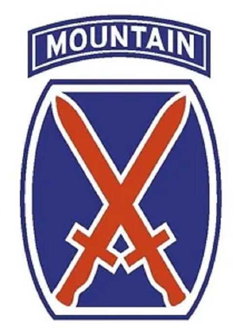10th Mountain Division Regiment Vinyl Decal Sticker R438