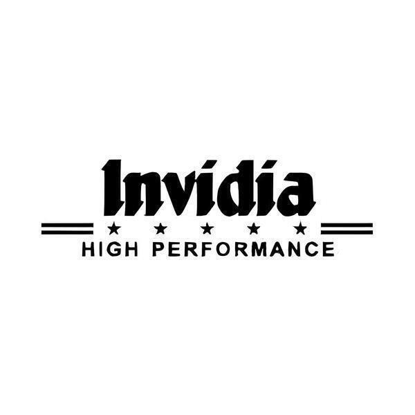 Invidia High Performance Vinyl Decal Die Cut