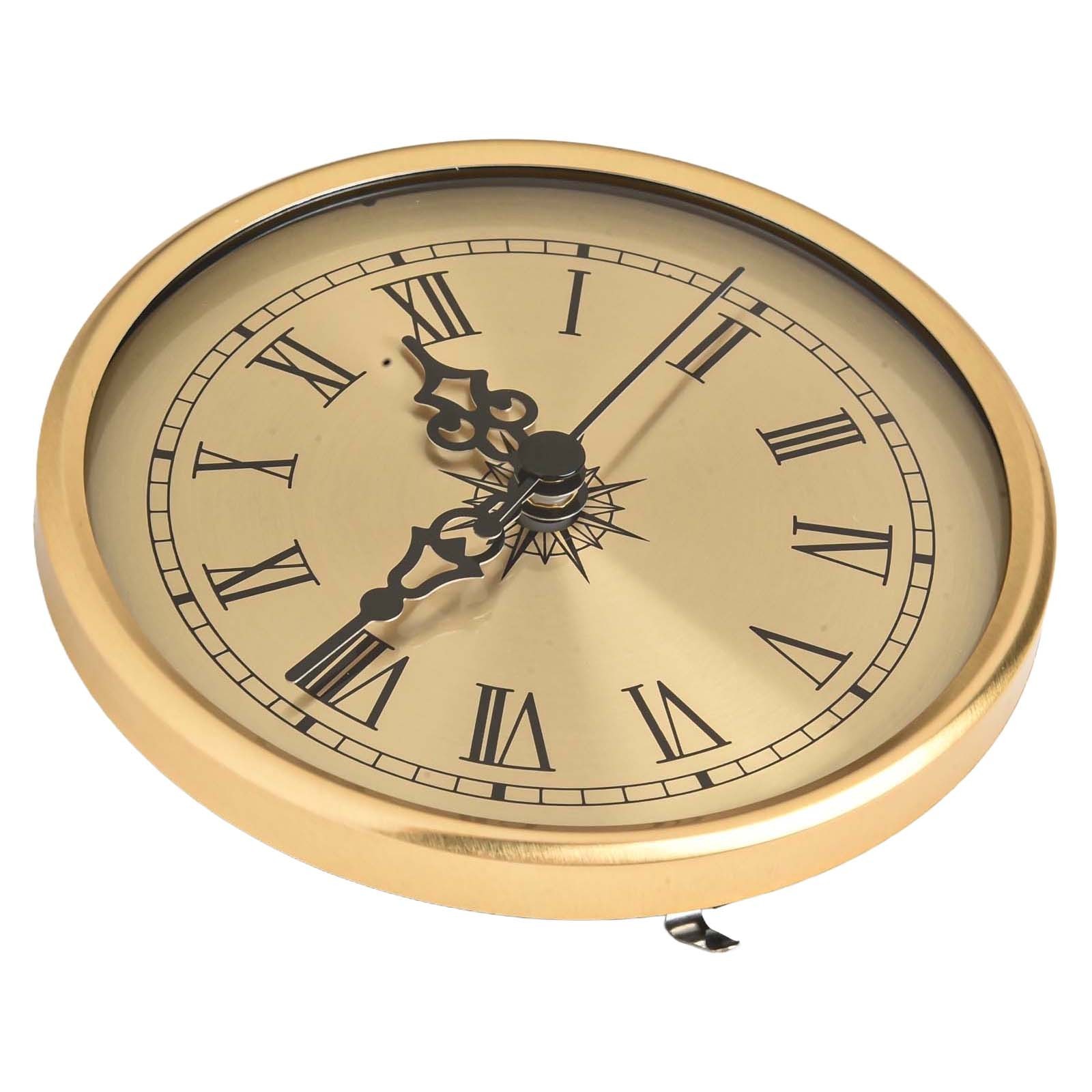 Roman Numeral DIY Clock Replacement Part 108MM Quartz Clock Insert Movement