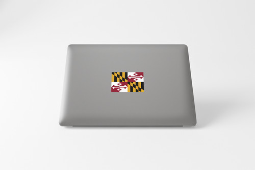 State of Maryland Flag Sticker Decal USA Maryland State