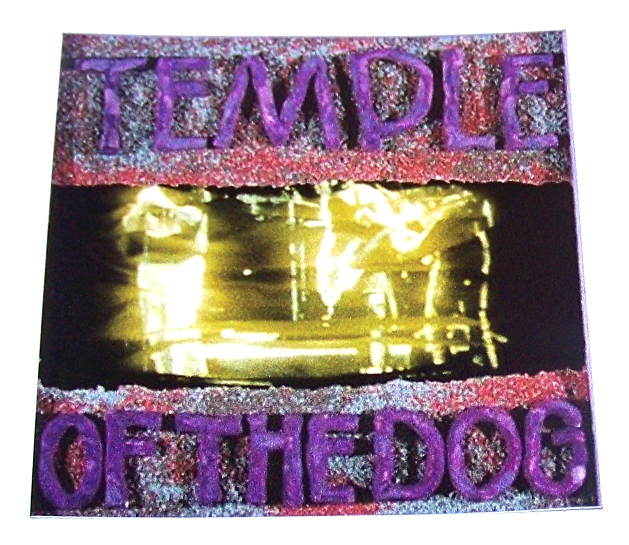TEMPLE OF THE DOG Logo Die Cut Large Sticker Decal Grunge Soundgarden Pearl Jam