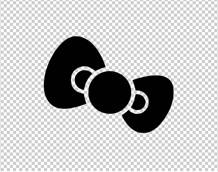 Hello Kitty Bow Vinyl Decal Sticker -Multiple Colors & Sizes- FREE SHIPPING