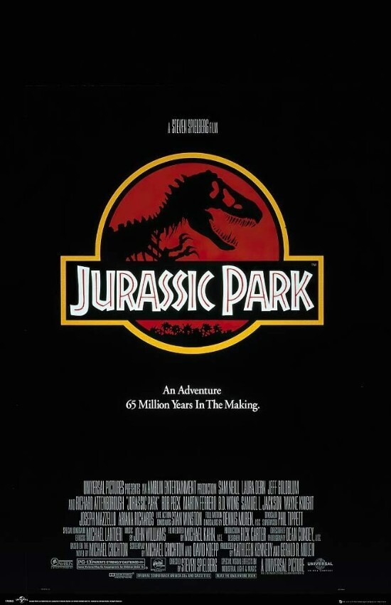 Jurassic Park Wall Vinyl Decal Poster Graphic Print Removable Adhesive Backing