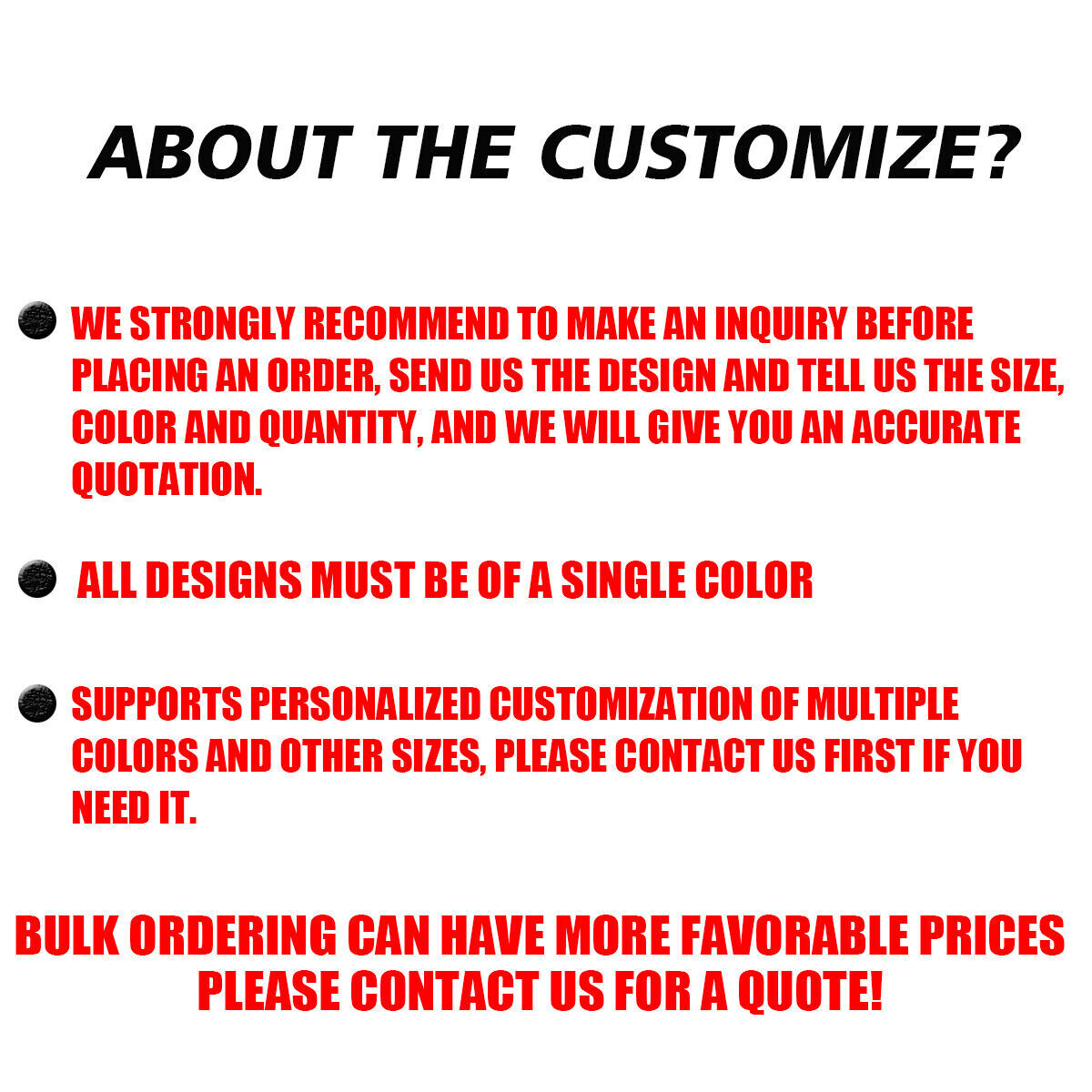 2X Custom Your Text Vinyl Lettering Stickers DIY Decal Personalized Car Decor