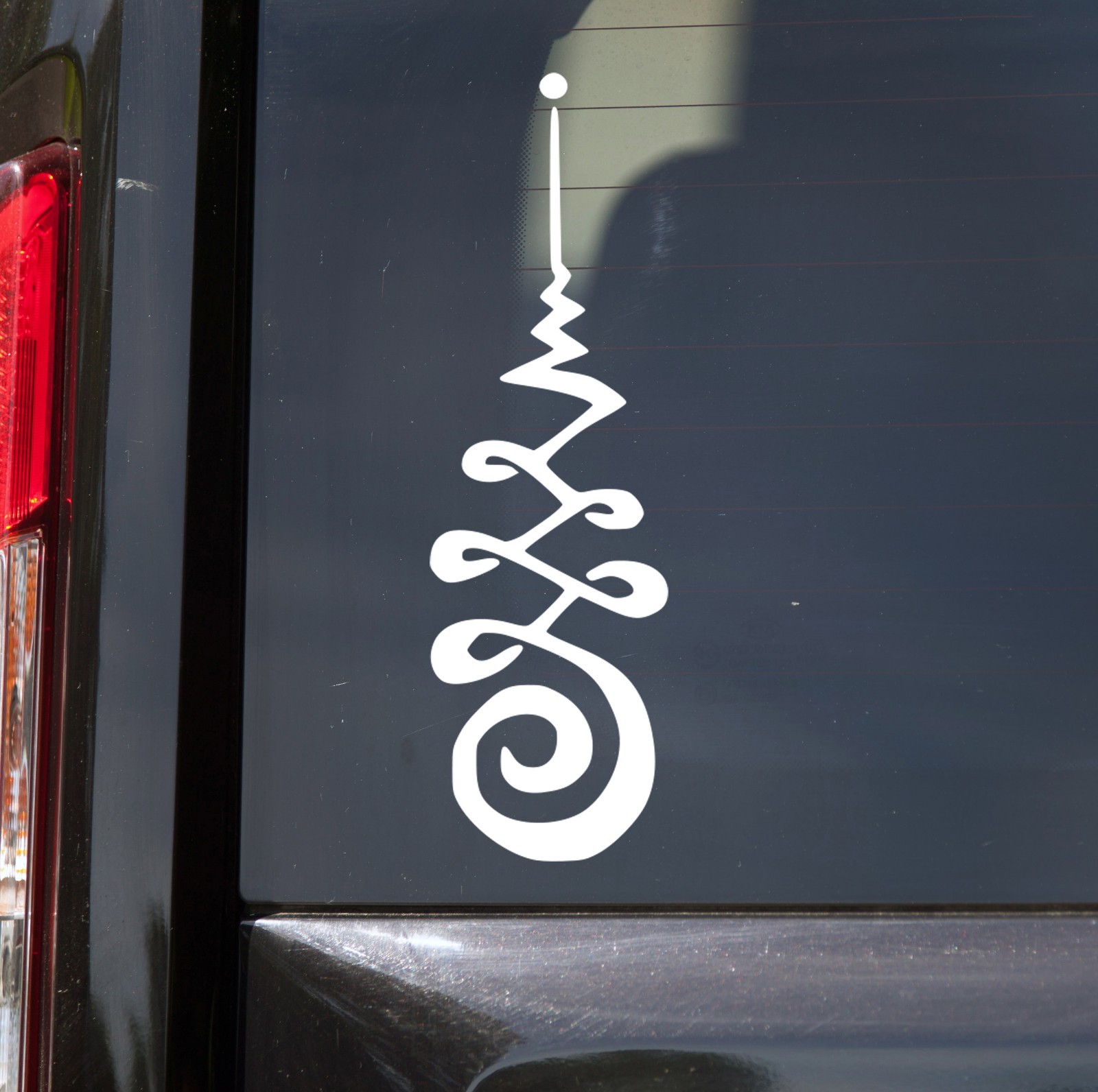 Unalome Spiritual Symbol Vinyl Sticker Decal Yoga Meditation Mindfulness Zen