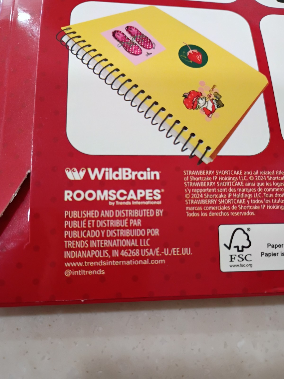 Strawberry Shortcake Repositionable Decals 100 Count Pack