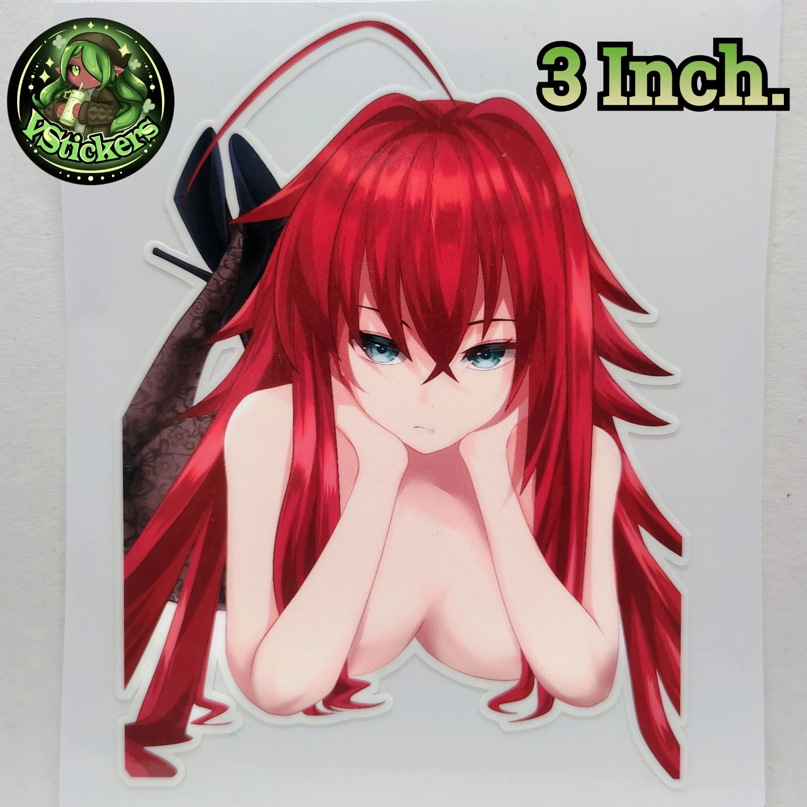 [Anime][3 inch.] High School DxD – Rias Gremory Fan Art Water-Resistant Sticker!