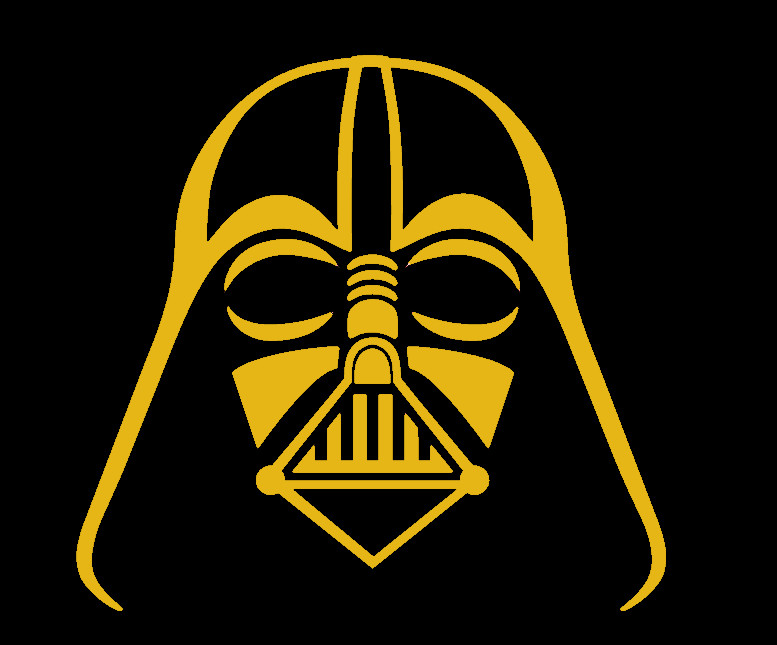 DARTH VADEN HELMET LORD VADER STAR WARS, Decal Stickers for Cars, Window, Laptop