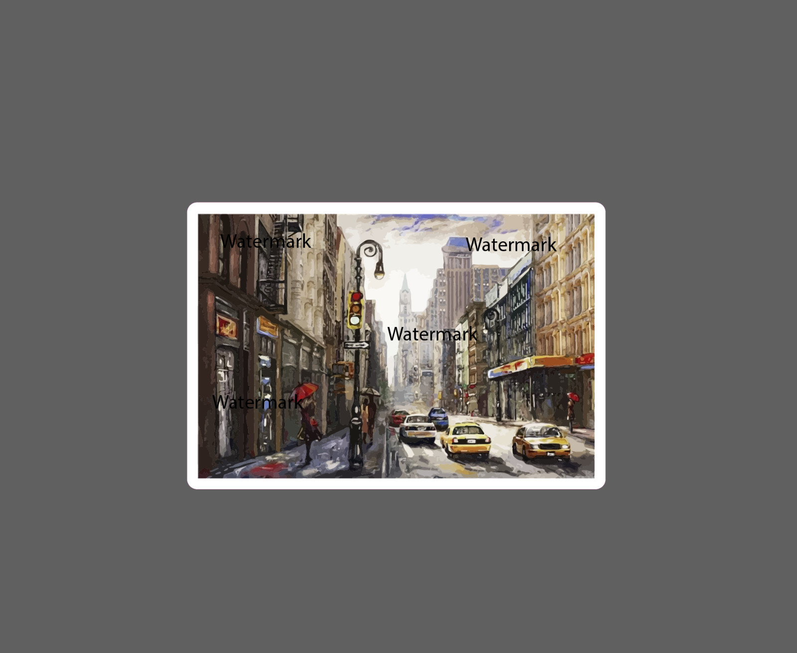 City Painting Sticker Retro Waterproof NEW – Buy Any 4 For $1.75 EACH Storewide!