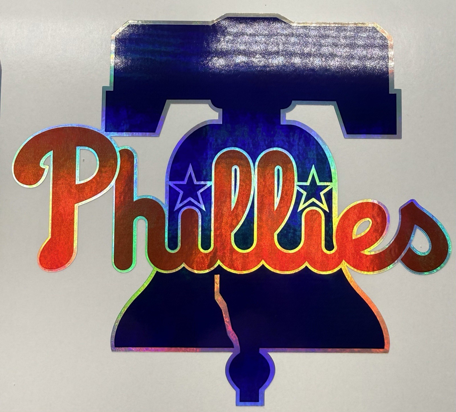 Philadelphia Phillies Holographic Vinyl Decal