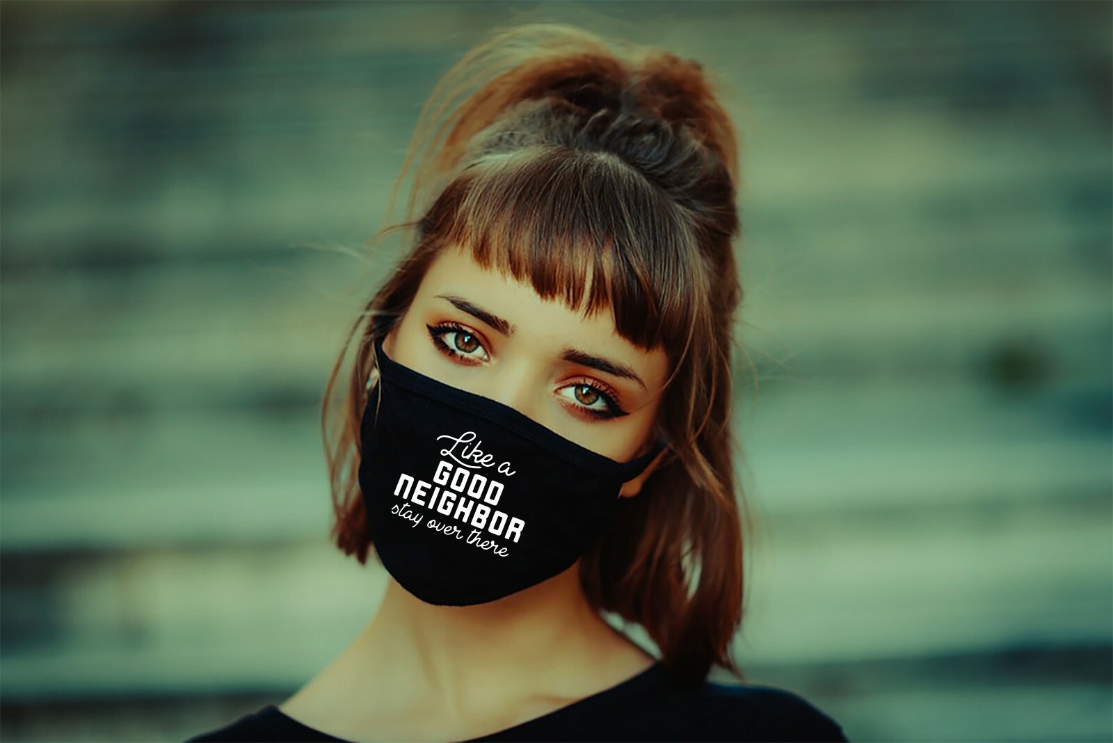 Custom Photo Face Mask for Men and Women Unisex One Size Made in the USA