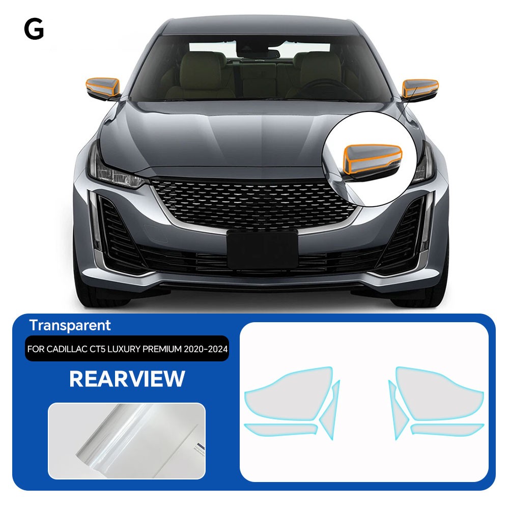 For Cadillac CT5 Luxury Premium 20-24 Full Car Precut Paint Protection Film PPF