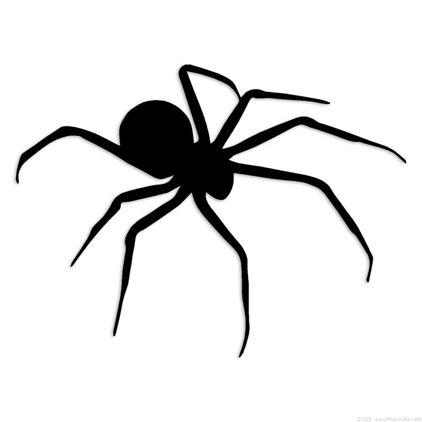 Spider Arachnid – Decal Sticker – Multiple Colors & Sizes – ebn6689