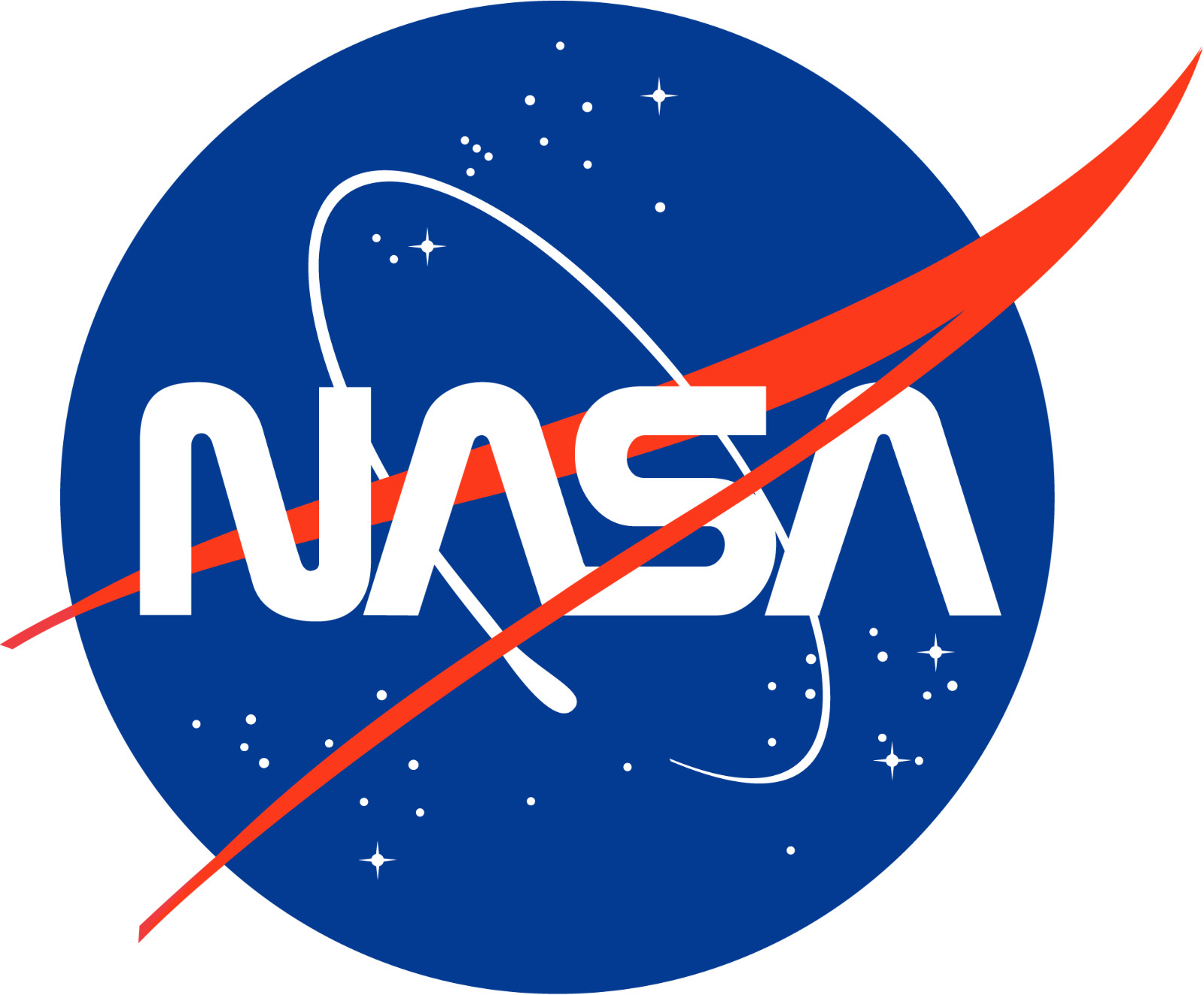 NASA Wormball logo. set of 8 stickers. Worm+Meatball=best decal