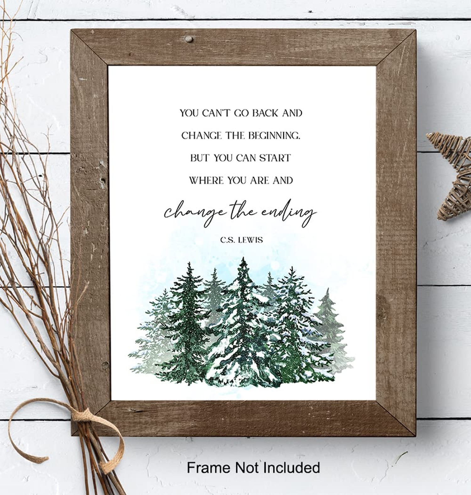 Motivational Positive Inspirational Quotes Decor Wall Art – Uplifting Encoura…