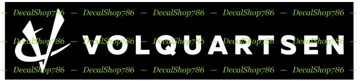 Volquartsen Firearms – Outdoor / Hunting – Vinyl Die-Cut Peel N' Stick Decal