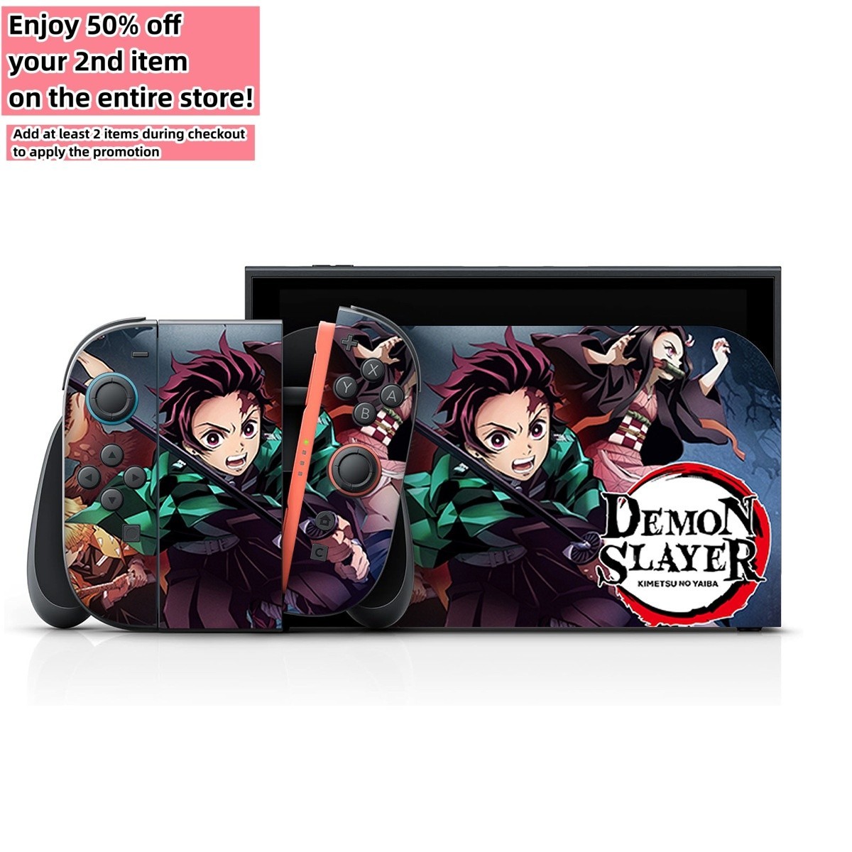 Vinyl Decal Skin Sticker for Nintendo Switch 2 Console + Joy-Con + Dock
