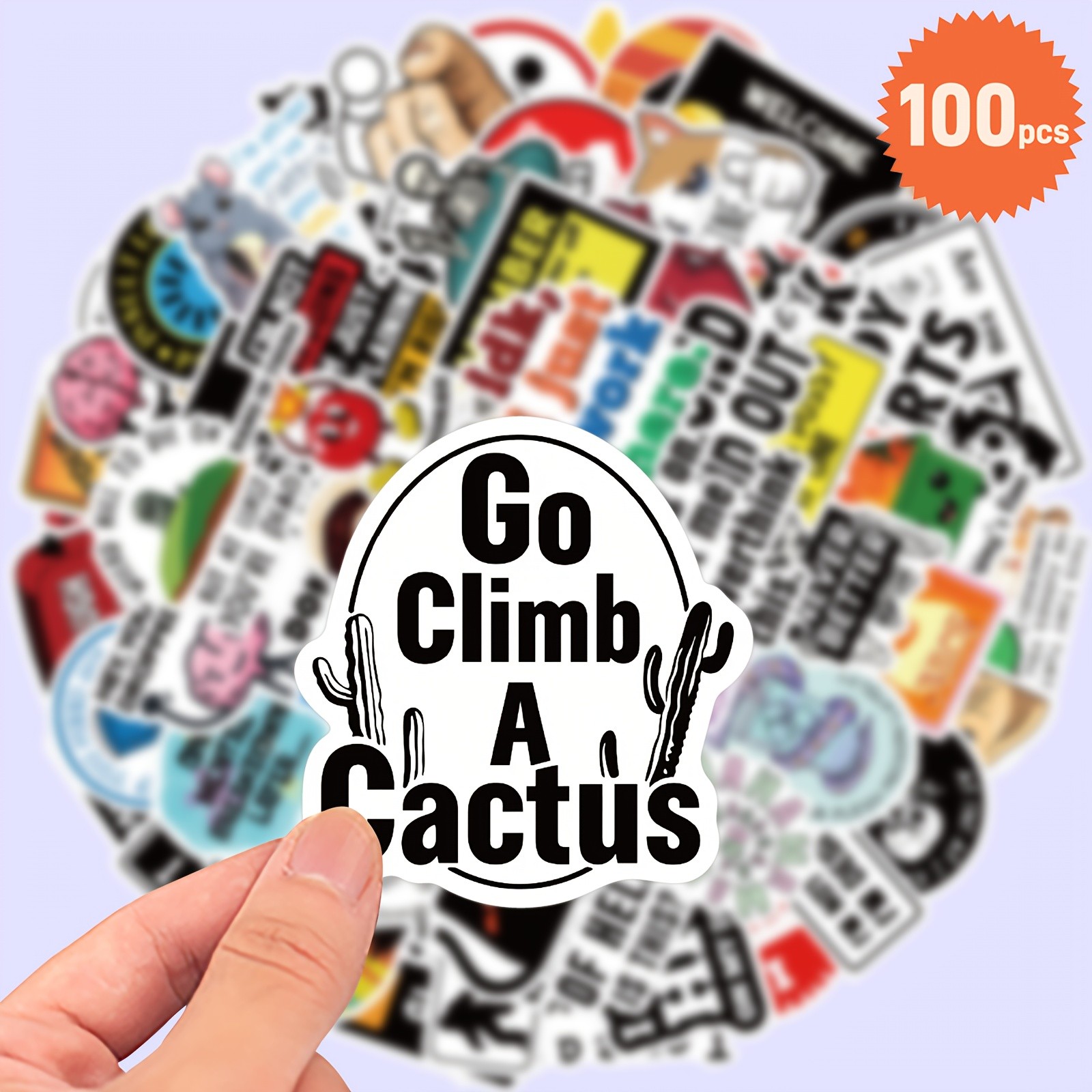 Precision-Made Robust Stable High-Performance Funny Graffiti Decorative Stickers