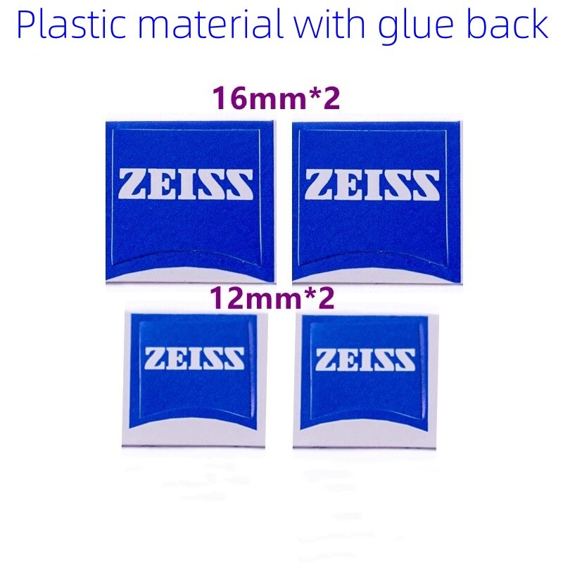 For SONY Zeiss Camera Lens Label Dimple Decoration Metal Plastic Optional DIY
