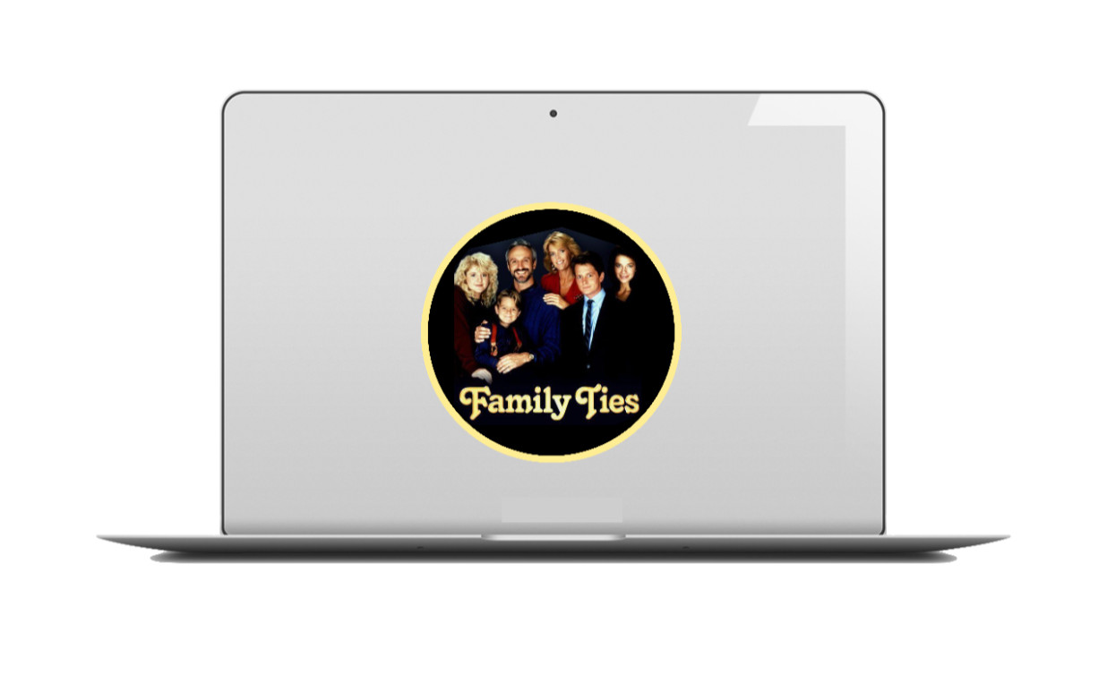 Family Ties – 4" Vinyl Decal Handcrafted Laptop Decor Vehicle Cooler Tumbler 25