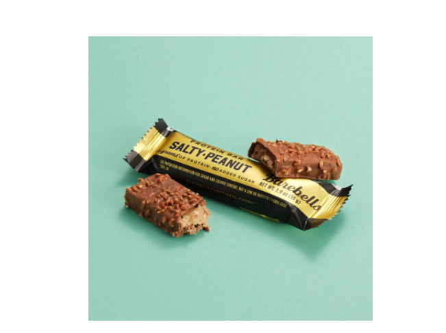 Barebells Protein Bars with 20g High Protein, 1.9oz Bars, Salty Peanut – 4 Count